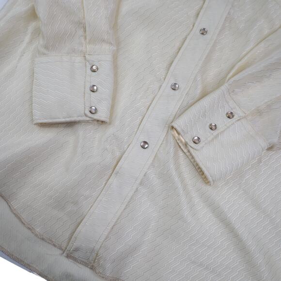 Vintage JC Penny Tom Ferguson Collection Pearl Snap Down Western Shirt - Picture 4 of 10
